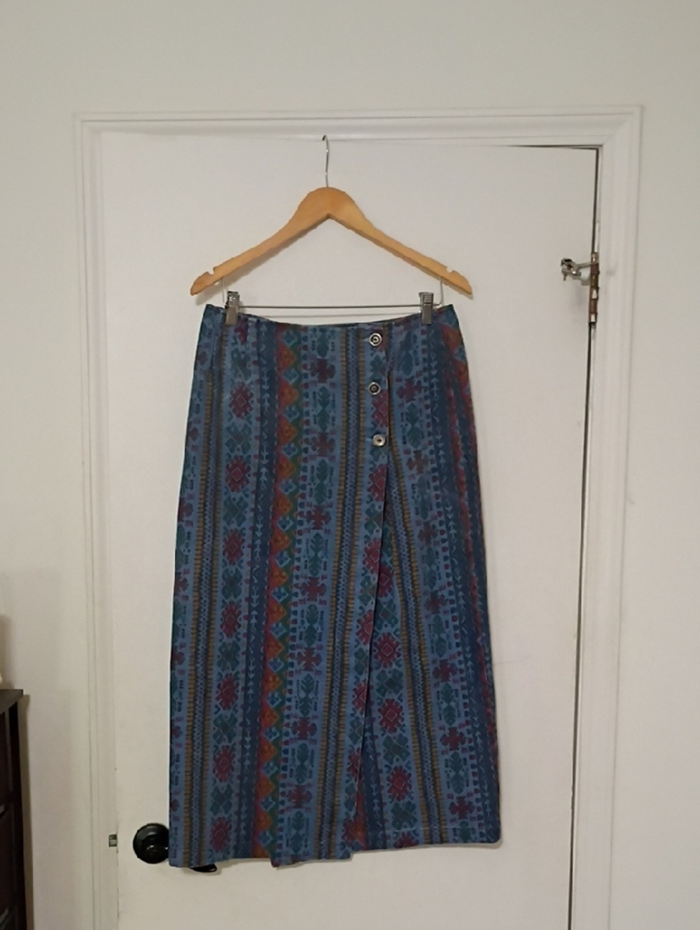 Vintage Susan Bristol Denim Skirt 12